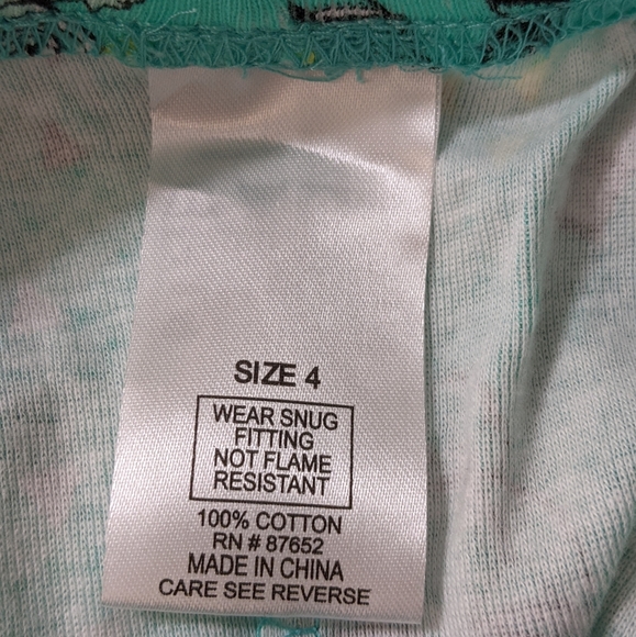 L.O.L. Surprise! Stand Out Q.T. Girls Neon Pajamas 2 Piece Set (Size 4), NWT - Picture 4 of 6